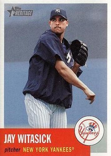 #338 Jay Witasick - New York Yankees - 2002 Topps Heritage Baseball