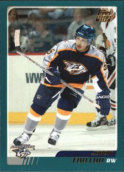 #338 Jordin Tootoo - Nashville Predators - 2003-04 Topps Hockey