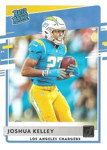 #338 Joshua Kelley - Los Angeles Chargers - 2020 Donruss Football