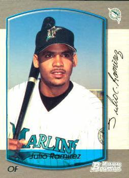 #338 Julio Ramirez - Florida Marlins - 2000 Bowman Baseball