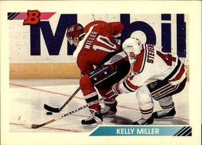 #338 Kelly Miller - Washington Capitals - 1992-93 Bowman Hockey