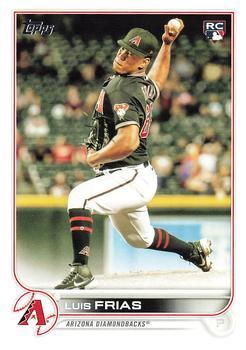 #338 Luis Frias - Arizona Diamondbacks - 2022 Topps Baseball