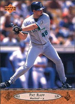 #338 Pat Rapp - Florida Marlins - 1996 Upper Deck Baseball