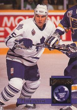 #338 Peter Zezel - Toronto Maple Leafs - 1993-94 Donruss Hockey