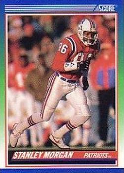 #338 Stanley Morgan - New England Patriots - 1990 Score Football