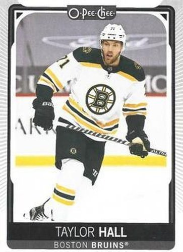 #338 Taylor Hall - Boston Bruins - 2021-22 O-Pee-Chee Hockey