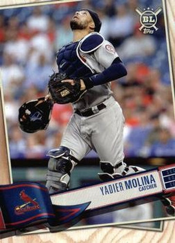 #338 Yadier Molina - St. Louis Cardinals - 2019 Topps Big League Baseball