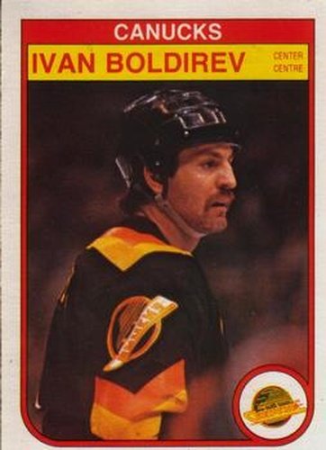 #338 Ivan Boldirev - Vancouver Canucks - 1982-83 O-Pee-Chee Hockey