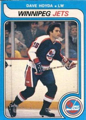 #338 Dave Hoyda - Winnipeg Jets - 1979-80 O-Pee-Chee Hockey