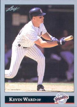 #338 Kevin Ward - San Diego Padres - 1992 Leaf Baseball