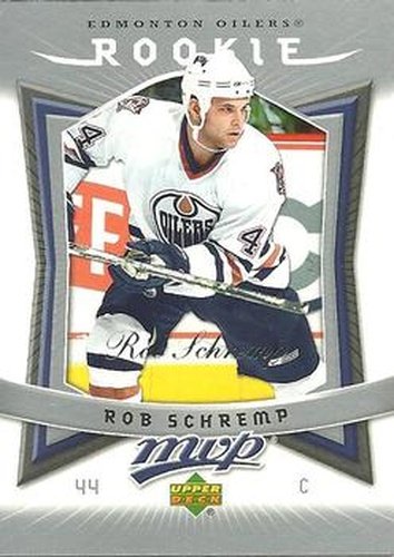 #338 Rob Schremp - Edmonton Oilers - 2007-08 Upper Deck MVP Hockey