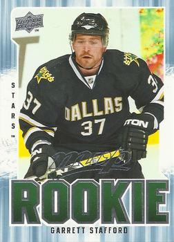 #338 Garrett Stafford - Dallas Stars - 2008-09 Upper Deck MVP Hockey
