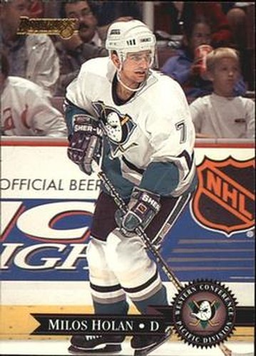 #339 Milos Holan - Anaheim Mighty Ducks - 1995-96 Donruss Hockey