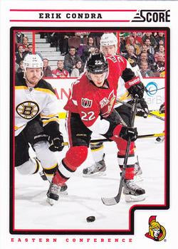 #339 Erik Condra - Ottawa Senators - 2012-13 Score Hockey