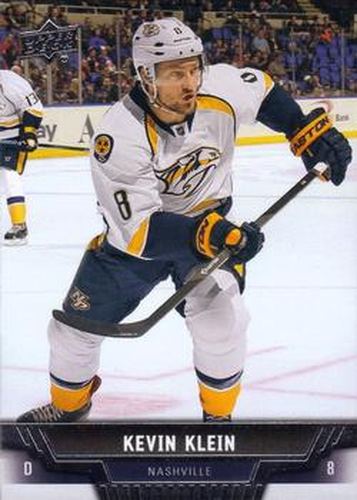 #339 Kevin Klein - Nashville Predators - 2013-14 Upper Deck Hockey