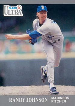 #339 Randy Johnson - Seattle Mariners - 1991 Ultra Baseball