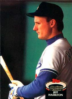 #339 Jeff Hamilton - Los Angeles Dodgers - 1992 Stadium Club Baseball