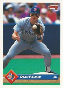 #339 Dean Palmer - Texas Rangers - 1993 Donruss Baseball