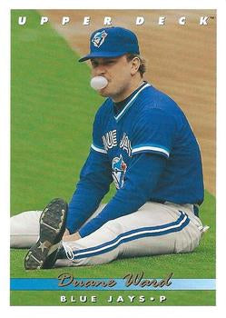 #339 Duane Ward - Toronto Blue Jays - 1993 Upper Deck Baseball