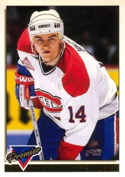 #339 Kevin Haller - Montreal Canadiens - 1993-94 O-Pee-Chee Premier Hockey - Gold