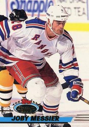 #339 Joby Messier - New York Rangers - 1993-94 Stadium Club Hockey
