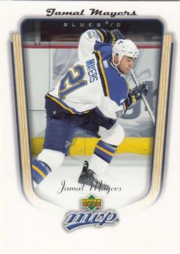 #339 Jamal Mayers - St. Louis Blues - 2005-06 Upper Deck MVP Hockey