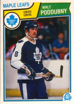#339 Walt Poddubny - Toronto Maple Leafs - 1983-84 O-Pee-Chee Hockey