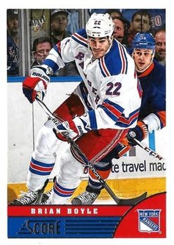 #339 Brian Boyle - New York Rangers - 2013-14 Score Hockey