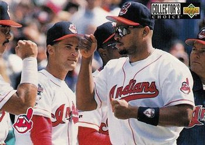 #339 Albert Belle - Cleveland Indians - 1994 Collector's Choice Baseball