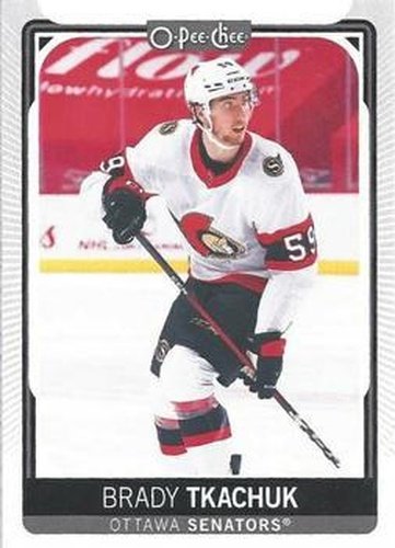 #339 Brady Tkachuk - Ottawa Senators - 2021-22 O-Pee-Chee Hockey