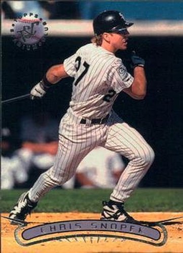 #339 Chris Snopek - Chicago White Sox - 1996 Stadium Club Baseball
