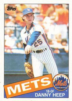 #339 Danny Heep - New York Mets - 1985 Topps Baseball
