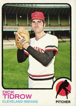 #339 Dick Tidrow - Cleveland Indians - 1973 Topps Baseball