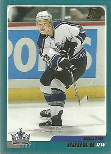#339 Dustin Brown - Los Angeles Kings - 2003-04 Topps Hockey