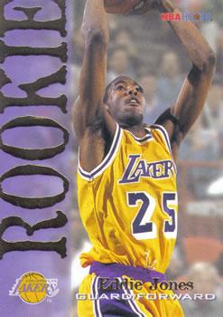 #339 Eddie Jones - Los Angeles Lakers - 1994-95 Hoops Basketball