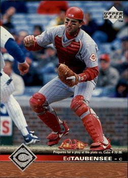#339 Eddie Taubensee - Cincinnati Reds - 1997 Upper Deck Baseball