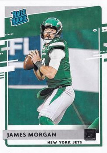 #339 James Morgan - New York Jets - 2020 Donruss Football