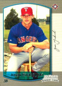 #339 Jason Grabowski - Texas Rangers - 2000 Bowman Baseball