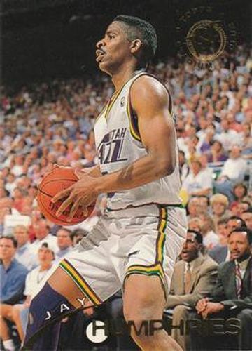 #339 Jay Humphries - Utah Jazz - 1994-95 Stadium Club Basketball
