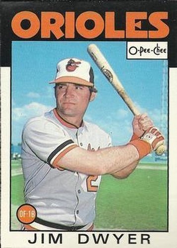 #339 Jim Dwyer - Baltimore Orioles - 1986 O-Pee-Chee Baseball