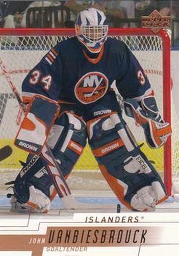 #339 John Vanbiesbrouck - New York Islanders - 2000-01 Upper Deck Hockey