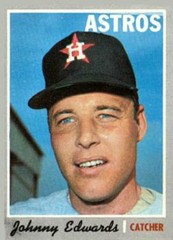 #339 Johnny Edwards - Houston Astros - 1970 Topps Baseball