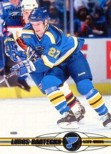 #339 Lubos Bartecko - St. Louis Blues - 2000-01 Pacific Hockey