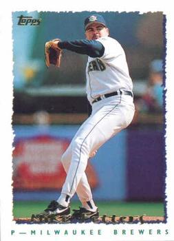 #339 Mike Fetters - Milwaukee Brewers - 1995 Topps Baseball