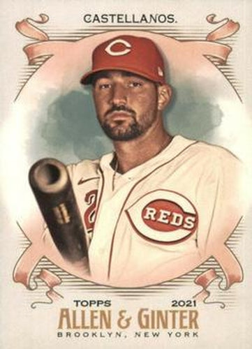#339 Nick Castellanos - Cincinnati Reds - 2021 Topps Allen & Ginter Baseball