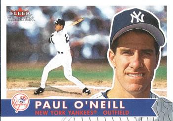#339 Paul O'Neill - New York Yankees - 2001 Fleer Tradition Baseball