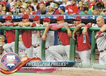 #339 Philadelphia Phillies - Philadelphia Phillies - 2018 Topps Baseball