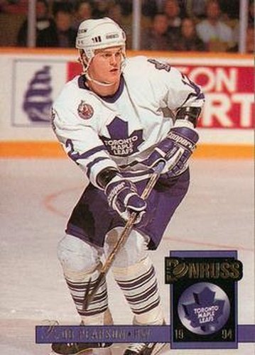 #339 Rob Pearson - Toronto Maple Leafs - 1993-94 Donruss Hockey