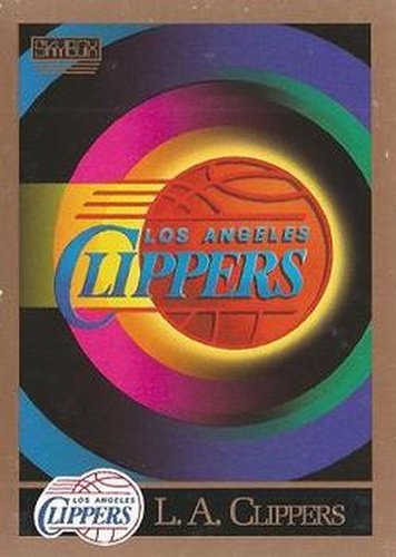 #339 Los Angeles Clippers - Los Angeles Clippers - 1990-91 SkyBox Basketball