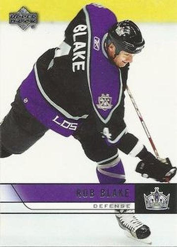 #339 Rob Blake - Los Angeles Kings - 2006-07 Upper Deck Hockey